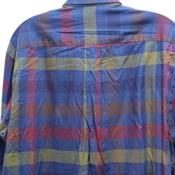 Handsome Daniel Cremieux Long Sleeve Button Casual Dress Shirt - Medium - Picture 11 of 15